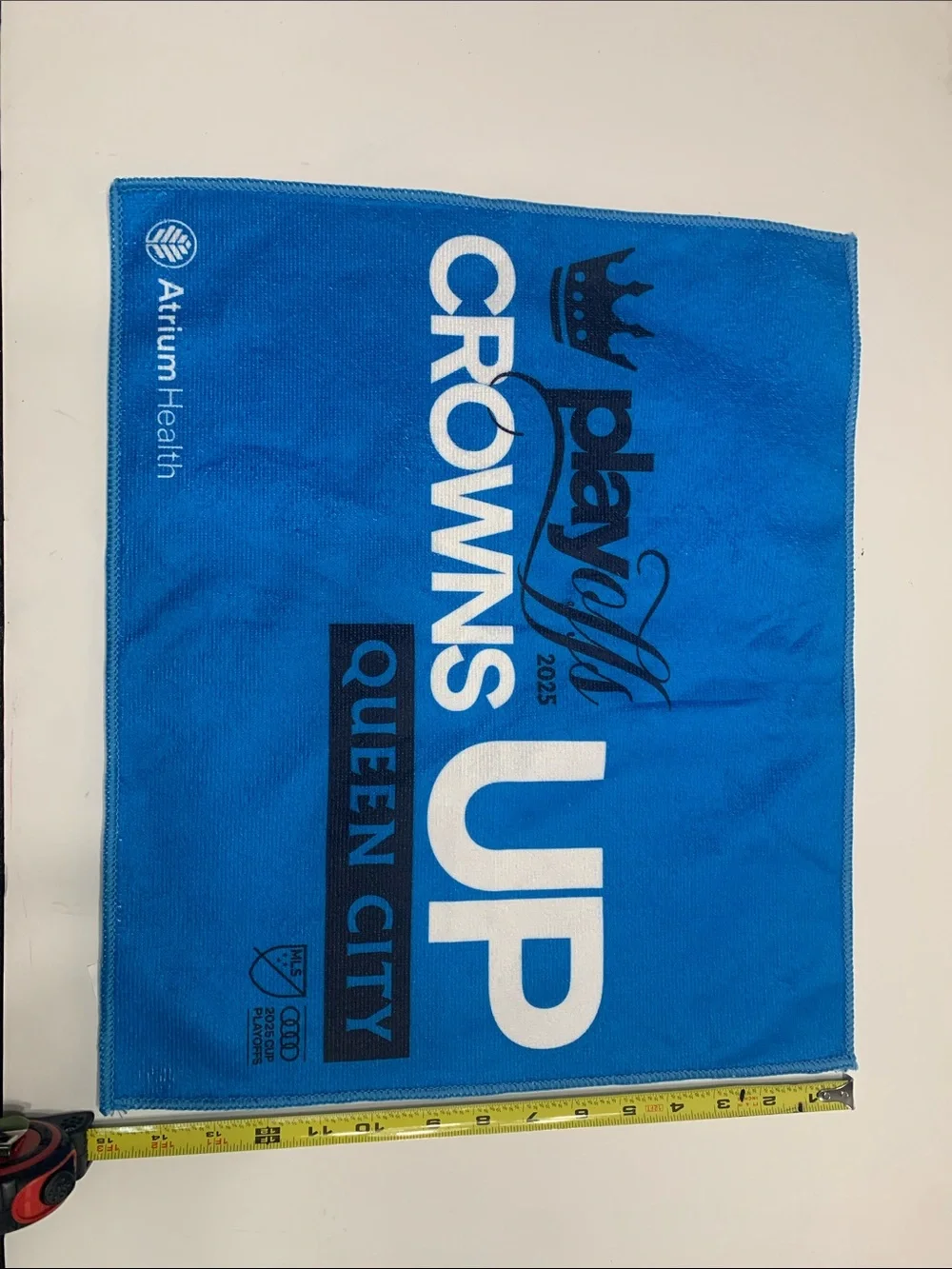 Blue Queen City crowns up playoffs Polyester Towel